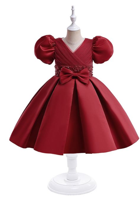 Item NO.: LX_L5363Price: US$ 15.33Category: Kids Girl > Kids Girl DressesColor: white, pink, champagne, burgundySize: 110cm, 120cm, 130cm, 140cm, 150cmDescription: Cotton Blend Satin Frocks For Kids, Organza Frocks For Kids, Princess Dress Red, Red Frock, Frocks For Kids, Hijab Dress Party, Outfits Shorts, Satin Flower Girl Dress, Red Satin Dress