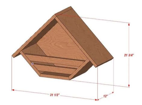 How To Make Nest Boxes For Pigeons: Simple Nest Box Plan – Pigeonpedia Nesting Boxes For Birds, Pigeon Bird House, Pigeon Nest Box Ideas, Dove House Plans, Pigeon House Ideas Diy, Dove Box Diy, Dove Nesting Boxes Diy, Pigeon House Ideas, Pigeon Nesting Boxes Diy