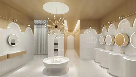 Kindergarten Restroom, Kid Friendly Bathroom, Toilet Design Modern, Education Design Interior, Kids Toilet, Luxury Mansions Interior, School Building Design, Wc Design, Museum Interior