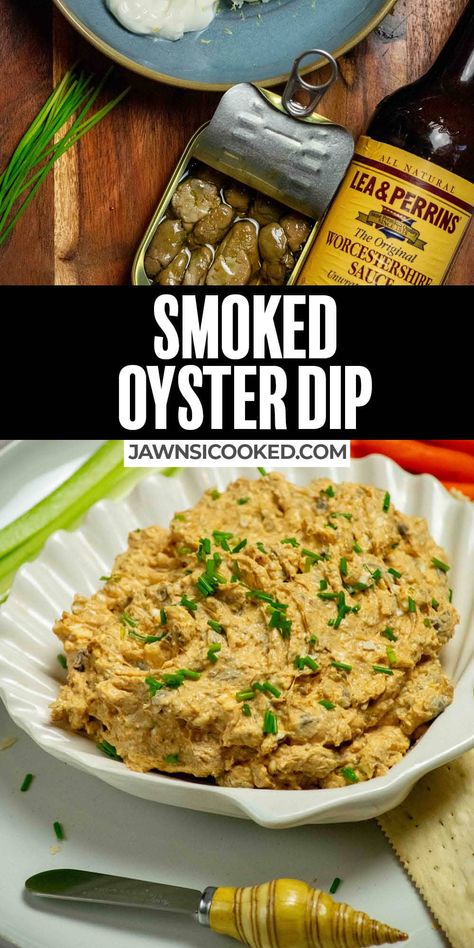 Recipes Using Canned Smoked Oysters, Oyster Dip Recipes, Smoked Oysters Recipes, Smoked Oyster Dip, Canned Smoked Oysters Recipes, Smoked Oyster Recipes Canned, Smoked Oyster Recipes, Canned Oyster Recipes, Salmon Tapas