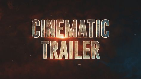 Cinematic Trailer Movie Trailer Template, Movie Trailer Poster, Film Intro Video, Bus Cinematography, Cinematic Trailer, Title Sequence, Book Trailer, Text Animation, Movie Titles