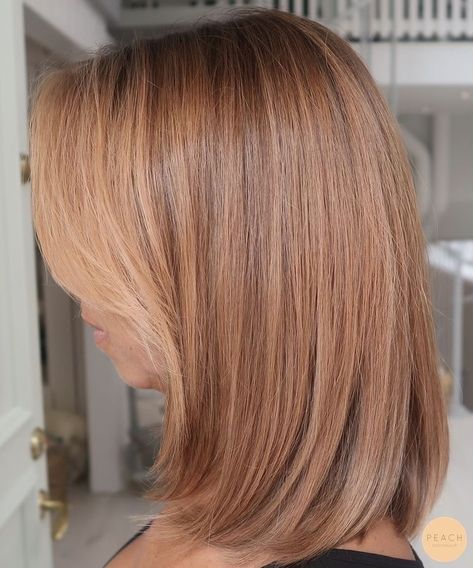 Copper Peach Hair, Light Copper Hair, Copper Blonde Balayage, Light Auburn Hair Color, Colour Balayage, Copper Blonde Hair Color, Light Red Hair, Peach Hair Colors, Light Auburn Hair