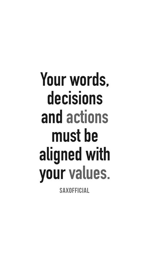 Live Your Values Quotes, Value At Work Quotes, Business Values Quotes, Action And Words Quotes, Christian Values Quotes, Action Quotes Motivation, Your Value Quotes, Decisions Quotes, Values Quotes