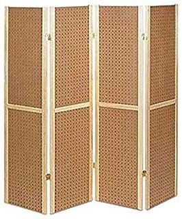 Amazon.com: folding pegboard display Folding Pegboard Display, Slat Wall Display, Pegboard Display, Wood Room Divider, Vendor Displays, Craft Booth Displays, Craft Fair Displays, Market Displays, Craft Display