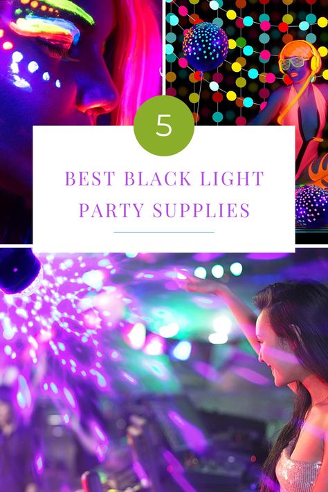 Are you looking for the perfect way to celebrate your next big event? If so, why not throw an epic black light party! To help you plan the ultimate bash, here are five of the best black light party supplies that will take any celebration over the top. Black Light Dance Party, Black Light Party, Booster Club, Lighted Centerpieces, Blinded By The Light, Diy Glow, Student Ministry, Light Party, Blacklight Party