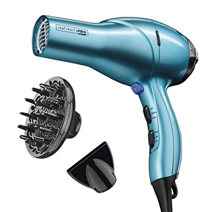 Amazon.com: INFINITIPRO BY CONAIR 1875 Watt Salon Performance AC Motor Styling Tool/Hair Dryer, Aqua (Amazon Exclusive): Beauty Conair Hair Dryer, Hair Dryer Reviews, Trim Your Own Hair, Blow Hair, Grey Hair Coverage, Perfect Blowout, Hair Blow Dryer, Ionic Hair Dryer, Professional Hair Dryer