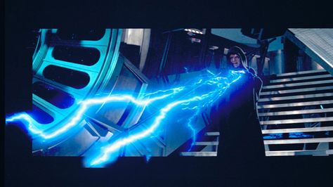 Sith Lightning Force Lightning, Star Wars Episode 6, Emperor Palpatine, Return Of The Jedi, Star Wars Trilogy, Sith Lord, Star Wars Darth, Star Wars Episodes, Obi Wan