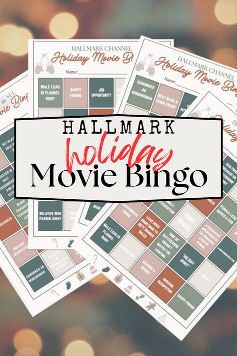 If you are a fan of Hallmark holiday movies – predictable plots, overused tropes, and cookie-cutter coziness – you are in the right spot! Hallmark Holiday Movie Bingo is about to be your new favorite activity. I've handcrafted 20 printable bingo cards with 40+ Hallmark movie clichés and tropes so all you have to do is sit back, watch, and relax!! Hallmark Movie Bingo Card, Hallmark Movie Bingo, Overused Tropes, Hallmark Bingo, Movie Bingo, Hallmark Holiday Movies, Printable Bingo Cards, Favorite Activity, Holiday Movies