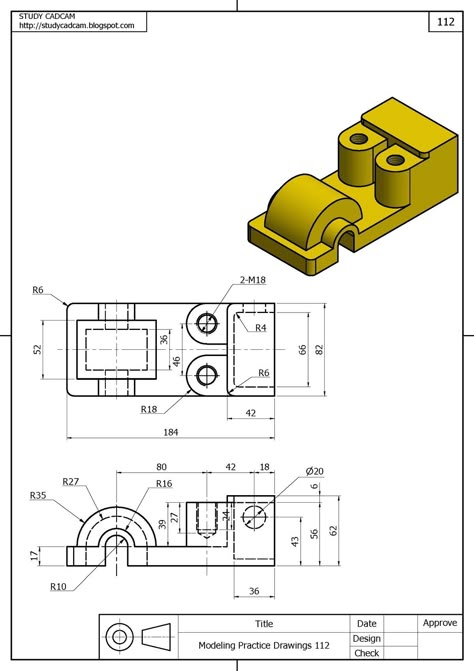 Practice Drawing Exercises, Civil Drawing, Isometric Drawings, Isometric Sketch, Isometric Drawing Exercises, 3d Drawing Tutorial, Autocad Isometric Drawing, Orthographic Drawing, Autocad Tutorial