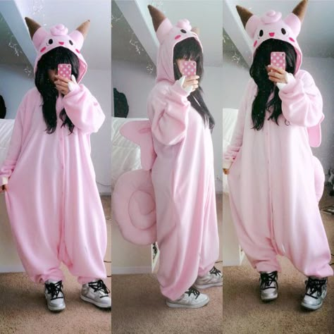 Clefairy Pokemon, Onesies Costumes, Pokemon Costumes, Cute Onesie, Pokemon Clothes, Onesie Costumes, Cute Onesies, Cosy Outfit, Cute Pjs