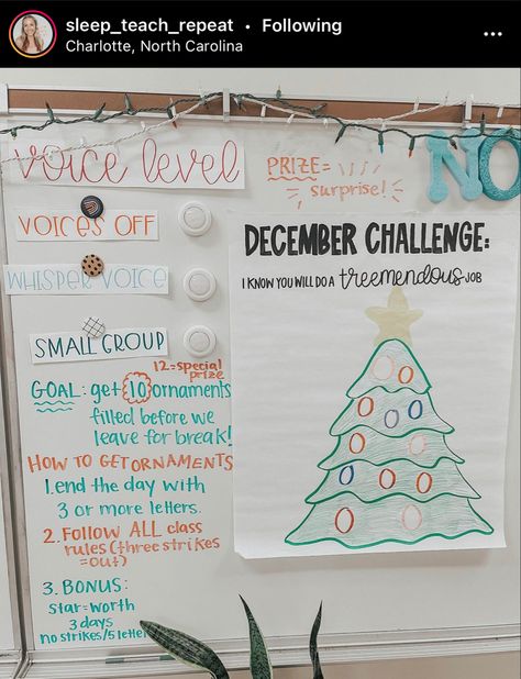 October Behavior Anchor Chart, Christmas Ideas Classroom Activities, December Incentive Chart, Christmas Iready Incentive Chart, Christmas Incentives For Students, December Behavior Management, December Behavior Anchor Chart, Christmas Classroom Incentives, Behavior Incentive Anchor Chart