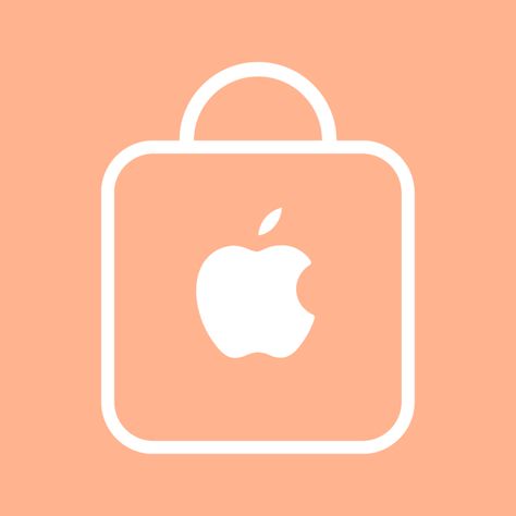 Peach App, Glory Of The Snow, Store Icon, App Store Icon, Phone Organization, Coral Peach, Apple Store, App Covers, Icon Pack