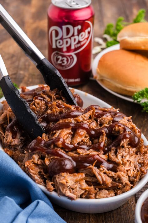 Best Slow Cooker Pulled Pork Recipe - Kitchen Divas Slow Cooker Pork Bbq Crockpot Recipes, Barbeque Pulled Pork Slow Cooker, Quick Pulled Pork Crock Pot Recipes, Pulled Pork Slow Cooker Dr Pepper, Slow Cooker Pork Barbeque, Pulled Pork With Root Beer Slow Cooker, Pulled Pork Beer Recipe, Barbecue Pork Roast Crock Pot Recipes, Pulled Pork In Slow Cooker Recipe