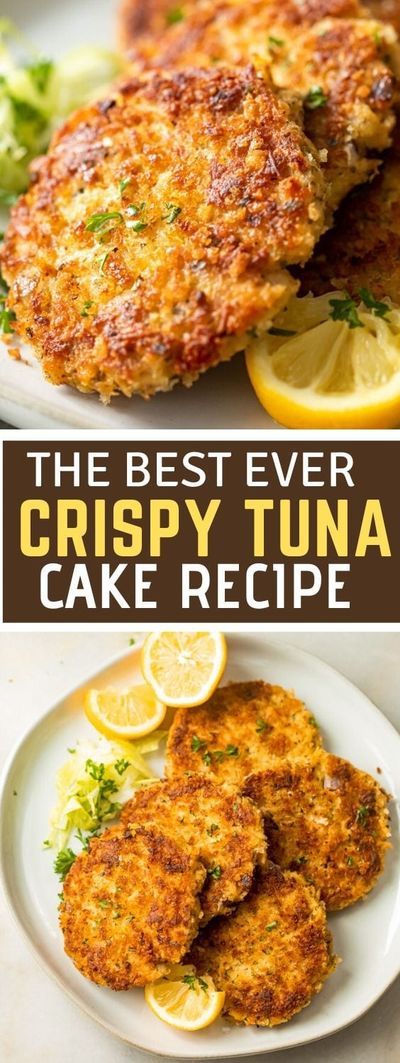 Crispy Tuna, Tuna Cakes Recipe, Tuna Fish Cakes, Tuna Patties Recipes, Tuna Fish Recipes, Canned Tuna Recipes, Tuna Patties, Tuna Cakes, Fish Dinner Recipes