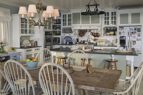 Summer I Turned Pretty House, Chesapeake Shores Hallmark, Beachy House, Chesapeake Shores, Summer Beach House, Shore House, Beach House Kitchens, Dream Life House, Cottage Living Rooms