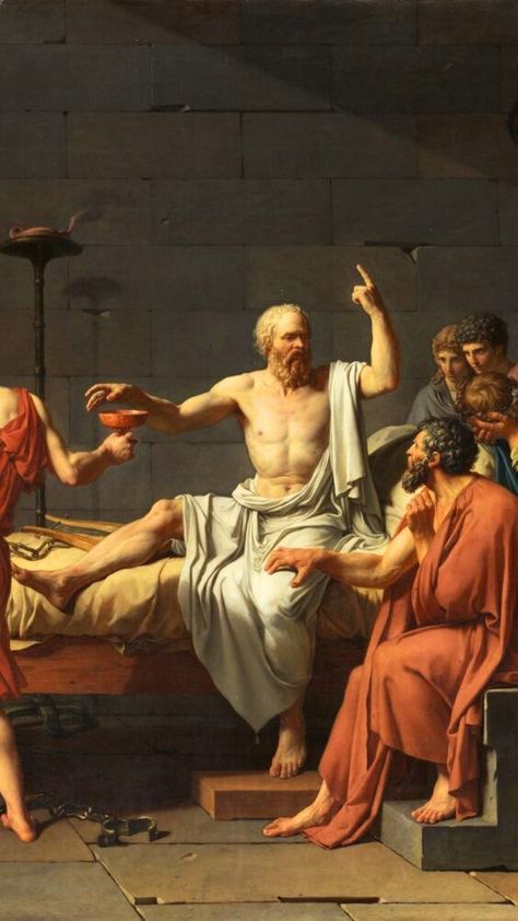 Psychoanalysis Art, Art With Meaning, 18th Century Paintings, Baroque Painting, Rennaissance Art, Baroque Art, Classic Paintings, Socrates, Greek Art