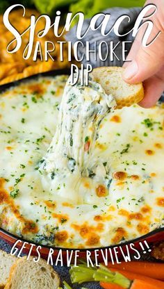 Best Spinach Artichoke Dip, Healthy Potato, Spinach Artichoke Dip Recipe, Artichoke Dip Recipe, Metabolism Diet, Classic Appetizers, Healthy Vegetable, Artichoke Recipes, Calorie Meals