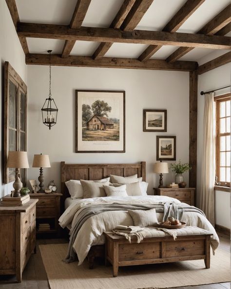 20 Master Bedroom Ideas That Redefine Relaxation – ToolzView Scandinavian Guest Bedroom, Spanish Style Bedroom Master Suite, Vaulted Bedroom, Spanish Style Bedroom, Master Suite Layout, Luxurious Bathtubs, Zen Decor, Rustic Retreat, Spa Inspiration