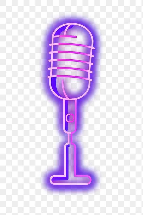 Microphone Icon, Purple Lighting, Png Icons, Neon Purple, Neon, Lighting, Purple