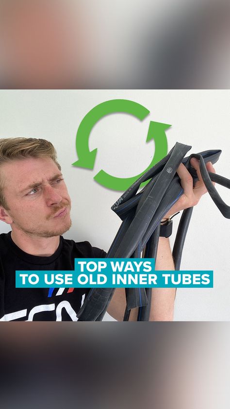 Have you got a load of old inner tubes at home? If so, Hank's got tons of fantastic road bike inner tube hacks to share with you, including some that have been sent to us through our app! Feel free to try these out at home, or even send us your favourites that we've missed out!   Click the link to watch! Inner Tube Craft, Bike Hacks Diy, Bike Tube Crafts, Upcycled Inner Tubes, Bicycle Tubes, Bike Hacks, Survival Skills Life Hacks, Used Bikes, What To Use