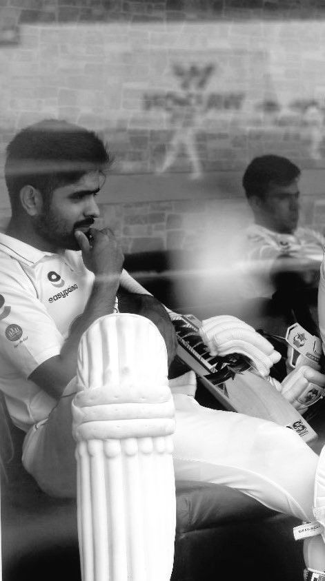 Cricket Players Wallpapers, Babar Azam Dpz, Pak Cricket Team, Cricket Aesthetic, Cricket Photography, Pak Cricket, Nasa Wallpaper, Painting Scenery, Cricket Poster