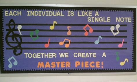 A bulletin board for the chorus and band teacher. Music Room Bulletin Boards, Music Classroom Bulletin Boards, Music Education Quotes, Music Bulletin Board, Kids Bulletin Boards, Music Bulletin Boards, Christmas Bulletin Boards, Music Classroom Decor, Band Teacher