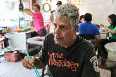 Episode intel from Borneo – Explore Parts Unknown Types Of Noodles, Pork Noodles, Parts Unknown, Spicy Pork, Anthony Bourdain, Warriors Shirt, Weird Food, Buffet Food, Harvest Festival