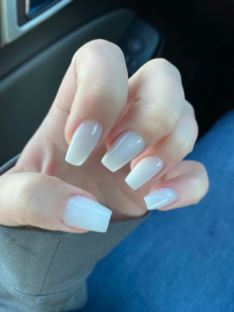 Milkshake Nails, Nails Inspo, White Nails, Nail Ideas, Nail Inspo, Nails, Pins, Beauty, Quick Saves