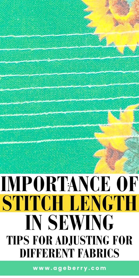 Learn the significance of stitch length in sewing with our comprehensive sewing tips, "Understanding the Importance of Stitch Length in Sewing: Tips for Adjusting for Different Fabrics." Discover the best practices for adjusting stitch length to achieve professional-looking results on varying fabrics. From delicate silks to heavy denims, mastering stitch length is crucial for strong, durable seams. Our sewing tips includes expert advice and practical tips to help you enhance your sewing skills. Learn To Sew Beginner Step By Step, Sewing Skills Tutorials, Beginner Sewing Projects Learning, Serger Tutorial, Swing Machine, Sewing Construction, Sewing Machine Tension, Sewing Seams, Serger Sewing