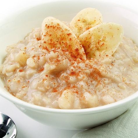 Dairy-Free Banana Rice Pudding Recipe | EatingWell Rice Puddings, Banana And Rice, Gluten Free Brands, Pudding Parfait, Rice Pudding Recipe, Pudding Flavors, Rice Recipes For Dinner, Low Calorie Desserts, Rice Pudding