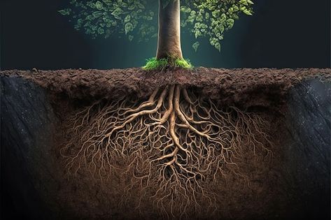 Roots Underground, Church Backgrounds, Tree Growing, Underground Art, Video Mockup, Boat Art, Root System, Tree Roots, Card Banner