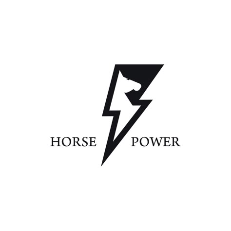 Horse Power Logo, Power Logo Design, Power Logo, Horse Logo, Fitness Logo, Bar Menu, The Horse, Fitness Center, Design Vector