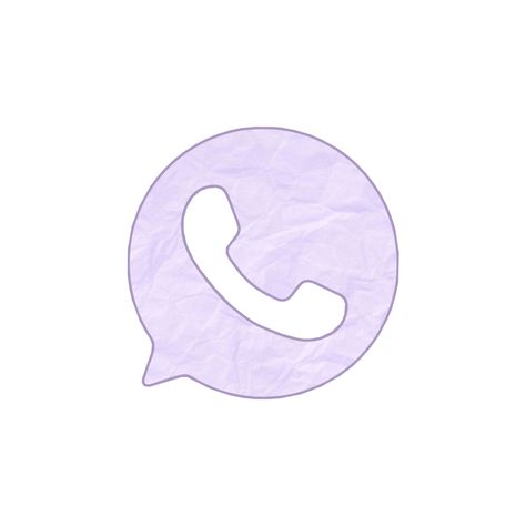 Purple Whatsapp Icon, Lavender Stickers, Whatsapp App Icon, Whatsapp App, Lilac Aesthetic, Homescreen Background, App Ikon, Purple Wallpapers, Icon Widget