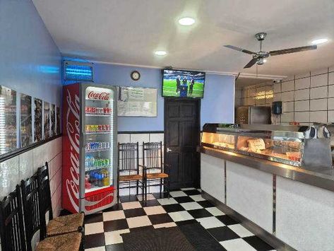 Fish And Chip Shop Interior, Fish And Chip Shop Interior Design, Fish And Chips Shop, Buy A Business, Takeaway Shop, Single Door Fridge, Traditional Fish And Chips, Drinks Fridge, Fish Store