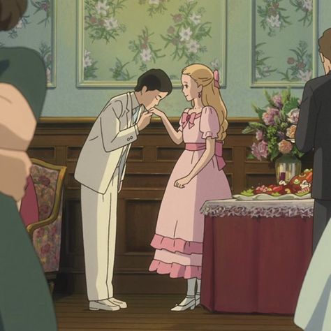 #whenmarniewasthere Anime Coquette, Marnie Anime, Coquette Ghibli, Studio Ghibli When Marnie Was There, When Marnie Was There Edit, Ghilbi Girl Aesthetic, When Marnie Was There, Studio Ghibli Characters, Personajes Studio Ghibli