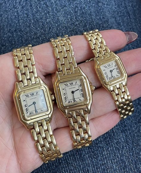 Cartier gold watch