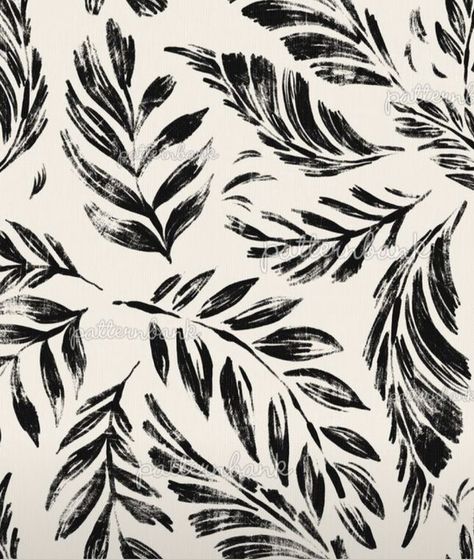 Tropical Leaf Illustration, Plant Pattern Illustration, Leaf Illustration Pattern, Tropical Prints Pattern, Leaf Pattern Design, Space Art Projects, Africa Art Design, Drawn Leaves, Leaves Pattern Design