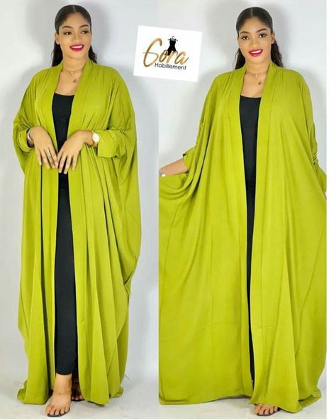 Bubu Abaya Styles, Kitenge Designs Dresses, Boubou Styles For Women, Fashion Work Outfit, Wearable Art Clothing, Mode Kimono, Mode Abaya, Muslimah Fashion Outfits, African Print Fashion Dresses