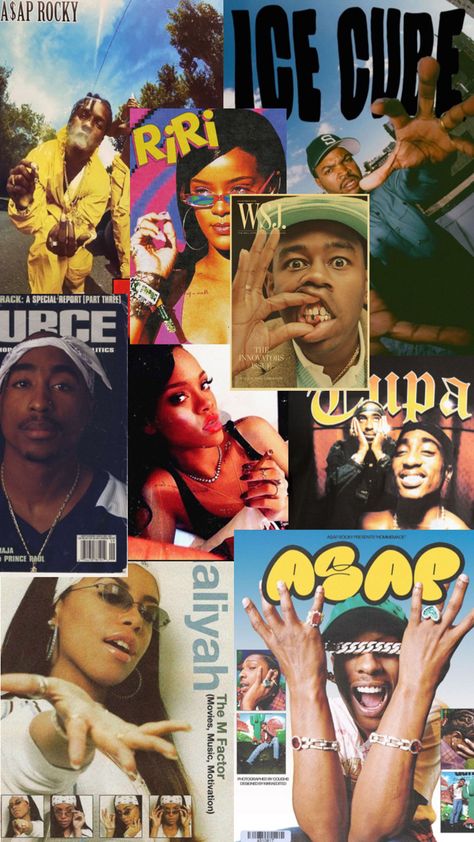 Rnb Aesthetic, Aaliyah Aesthetic, Y2k Posters, I Love Being Black, Music Collage, Magazine Collage, Abstract Face Art, Tshirt Printing Design, Cover Wallpaper