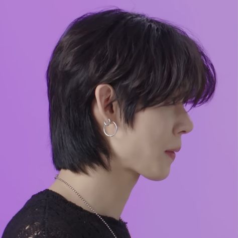 Yeonjun Side Profile, Yeonjun Lq, Profile Icon, Asian Haircut, Txt Yeonjun, Side Profile, Hair Inspo, Hair Inspiration, Short Hair Styles