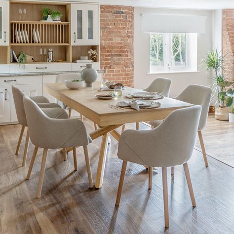 Oak dining table