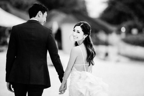 Kryz Uy Slater Young Wedding Photos | Philippines Wedding Blog Slater Young, Wedding By The Beach, Bride Hair Down, Kryz Uy, Young Wedding, Bride And Breakfast, Philippines Wedding, Romantic Garden Wedding, Wedding Picture Poses