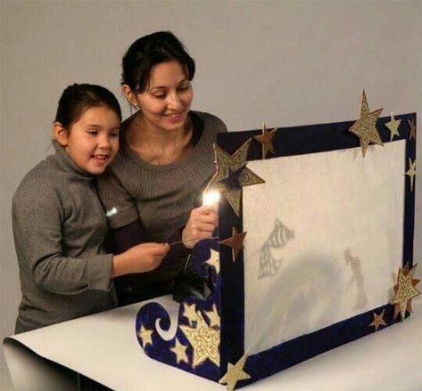 Shadow Theatre, Puppets For Kids, Puppet Show, Bible Crafts, Fun Crafts For Kids, Play Activities, Kids Art Projects, School Crafts, School Projects