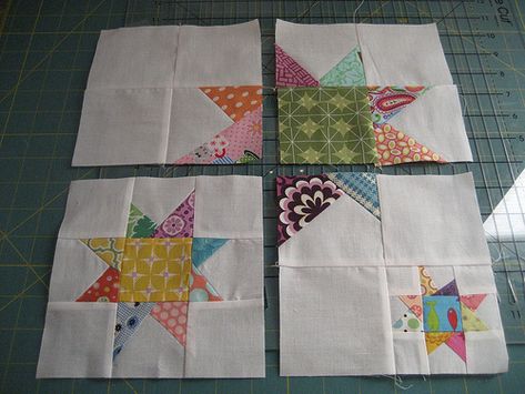 Wonky Star, Quilt Decor, Quilt Stars, Quilt Star, Easy Quilting, Quilt Club, Modern Patchwork, Quilts Decor, Scrappy Quilt Patterns