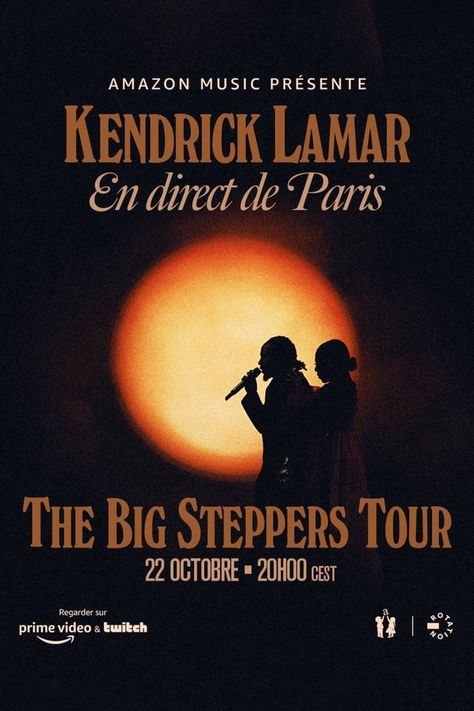 Mr Morale And The Big Steppers Poster, Big Steppers Tour Poster, Mr Morale And The Big Steppers, Baby Keem Poster, Kendrick Lamar Big Steppers Tour, Kendrick Lamar Live, Kendrick Concert, Big Steppers Tour, Magazine Font