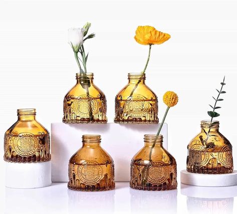 Tiny Vase, Bud Vases Flowers, Floral Vases, Glass Bud Vases, Reed Diffuser Sticks, Centerpiece Home, Exquisite Decor, Elegant Vases, Glass Flower Vases