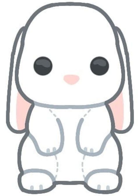 Cute Dog Drawings, Dog Paw Drawing, Dog Drawing Ideas, Cute Small Drawings, Paper Dolls Clothing, Dog Drawings, Hello Kitty Crafts, Cute Easy Doodles, Bunny Drawing