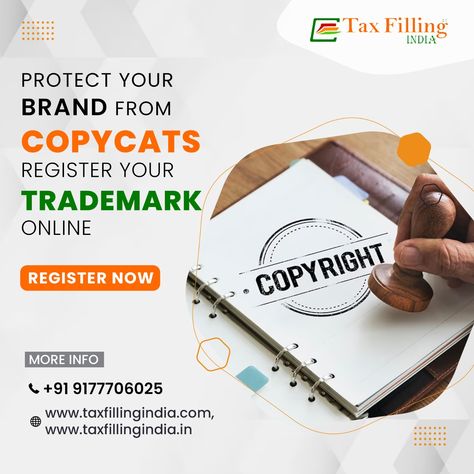 Trademark registration is the legal process of securing exclusive rights to a brand name, logo, or other distinctive symbol or phrase. It's important for businesses to register their trademarks to protect their intellectual property and prevent others from using similar marks. 𝐂𝐨𝐧𝐭𝐚𝐜𝐭 𝐔𝐬 👉 +91 9177 706 025 #itreturnsinkukatpally #TrademarkLaw #TrademarkAttorney #BrandIdentity #TrademarkRights #TrademarkEnforcement Trade Mark, Trademark Registration, Brand Names, Brand Identity