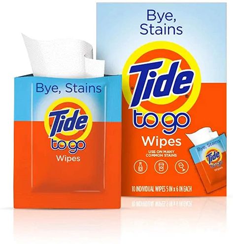 Amazon.com: Tide to Go Instant Stain Removing Wipes, 10 Count Wipes (Pack of 2): Health & Personal Care Pink Penthouse, Goth Apartment, Roller Blading, Stain Remover Clothes, Trashy Outfits, Tiny Room, Backpack Diaper Bag, Art And Craft Materials, Purse Essentials