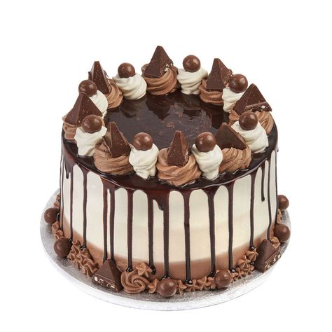 Chocolate Drip Cake Birthday, Toblerone Cake, Chocolate Ganache Drip, Choco Cake, Toblerone Chocolate, Egg Free Cakes, Ganache Drip, Order Cakes Online, Chocolate Cake Designs